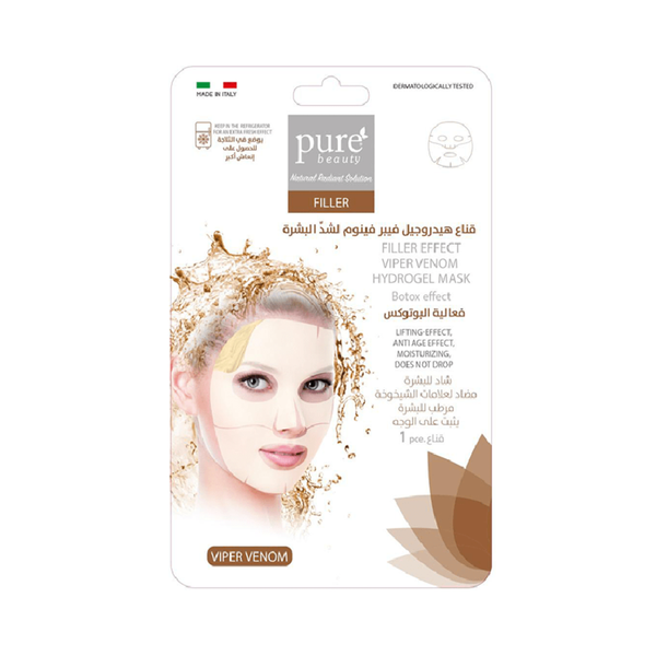 Hydrogel Mask for LED Firming Fibre Venom Anti-Aging Pure Beauty 1 Piece