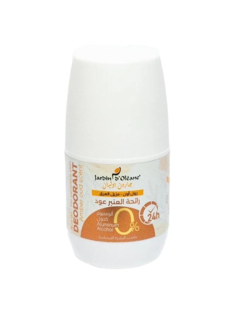 Aluminum Free Deodorant for Sensitive Skin Amber Oud Jardin Oleane 60ml