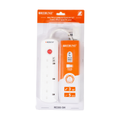 Rebune Power Strip 3-Outlet 2990W with 5-Meter Cord - White RE300-5M