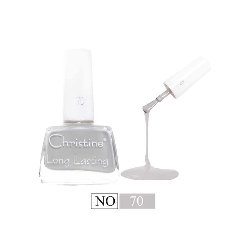 Christine Nail Polish No. 70 Long-Lasting Glossy Finish