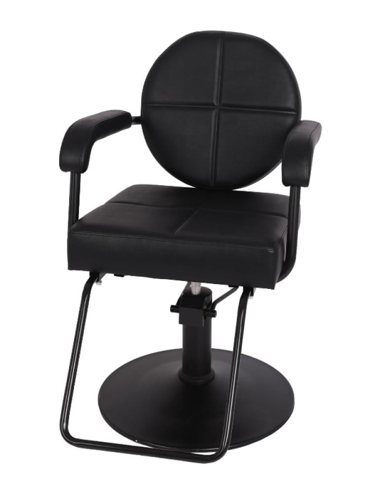 Salon System Women's Salon Chair BM5921B - Black Synthetic Leather