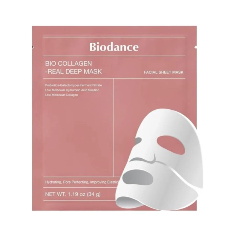 Night Face Mask Collagen Deep Hydrating Overnight Biodance 34g