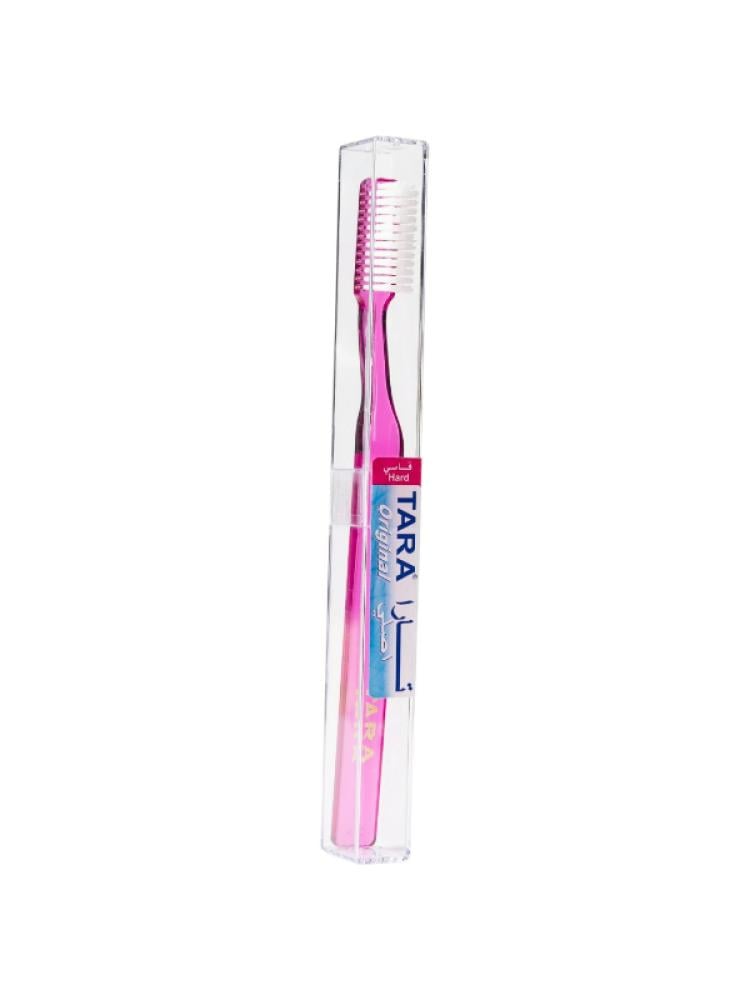 Best Hard Bristle Toothbrush Deep Clean Tara Assorted Colors