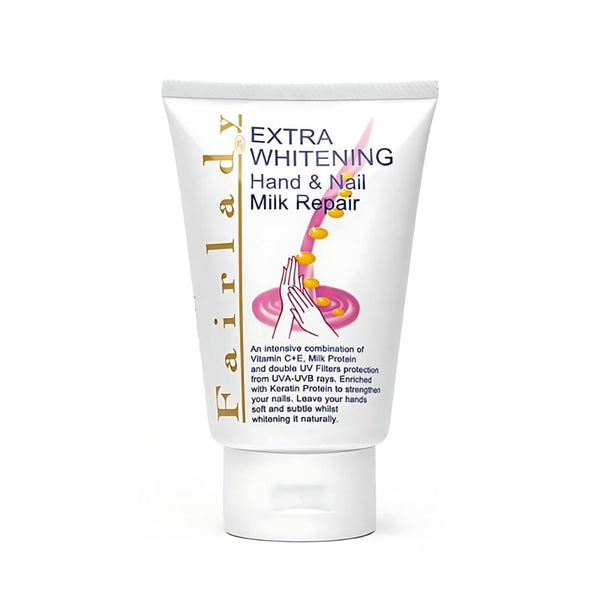 Hand and Nail Cream Milk Nourishing Daily Care Fair Lady 100ml