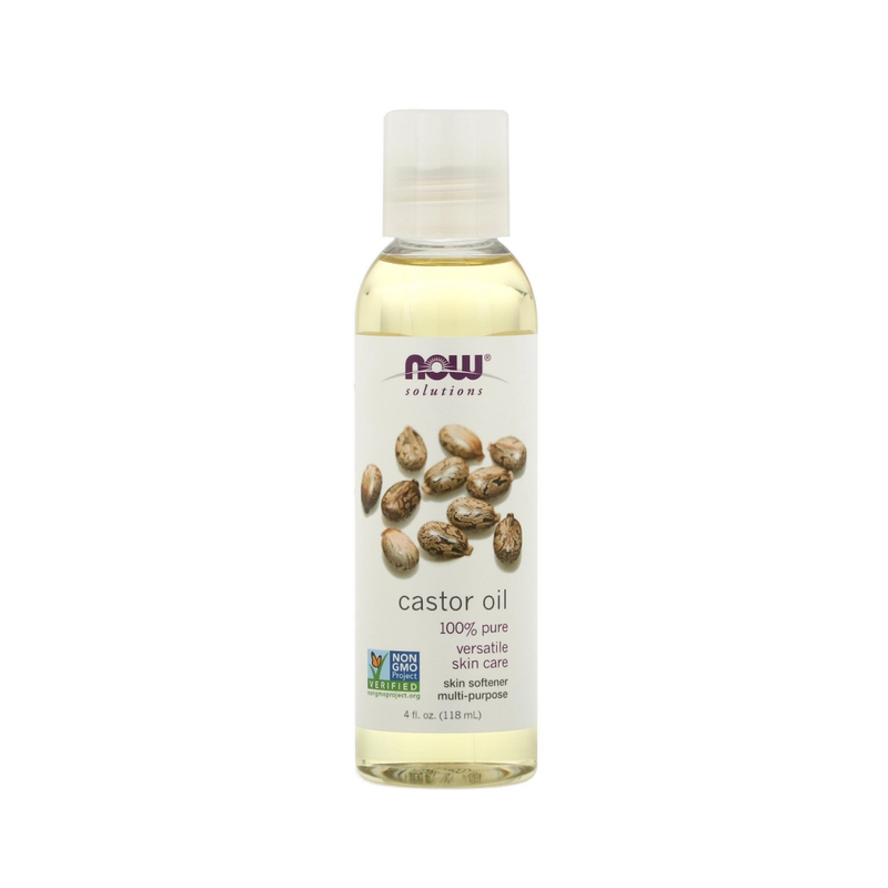 Castor Oil for Labor Softening Pure Skin and Hair Care NOW 118ml