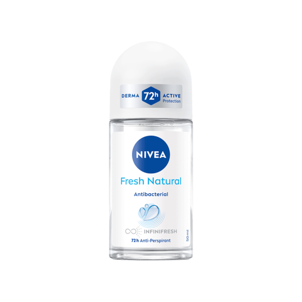 Nivea Women's Fresh Natural Roll-On Deodorant 48-Hour Protection 50ml