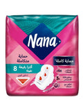 Ultra Thin Long Sanitary Pads with Wings Heavy Flow Protection Nana 8 Pads