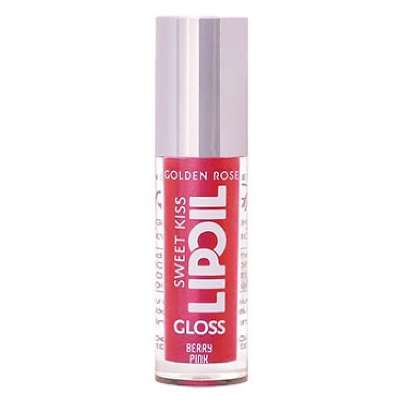 Lip Oil Gloss Hydrating Shine Sweet Kiss Golden Rose 4.7ml