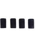 Salon System Self-Grip Hair Rollers - 4 Pieces Assorted Colors