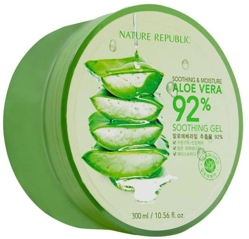 Buy Aloe Vera Gel Soothing Hydrating Pure Organic Nature's Repte 300ml