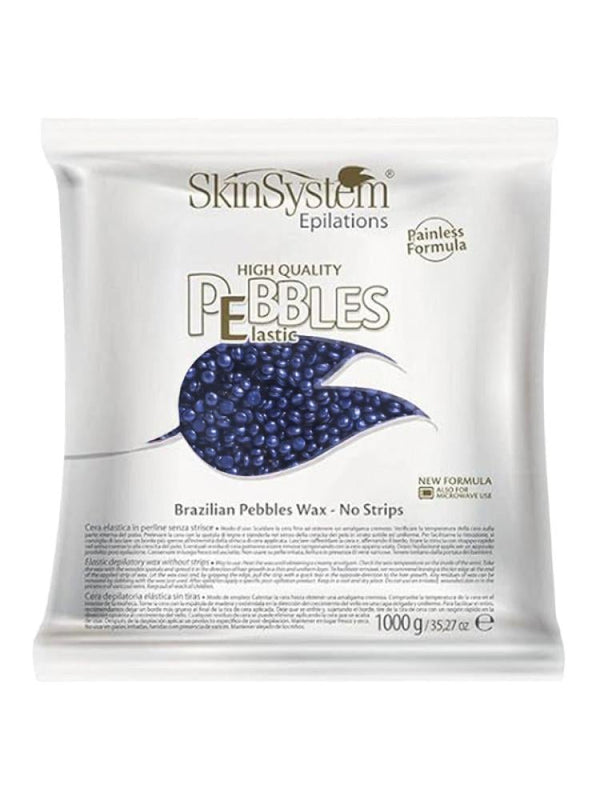 Blue Hard Wax Beads Hair Removal Skin System 1000g