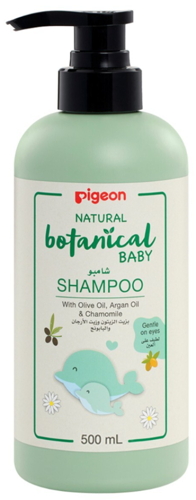Best Baby Shampoo Natural Botanical Family Size Cleanser Pigeon 500ml