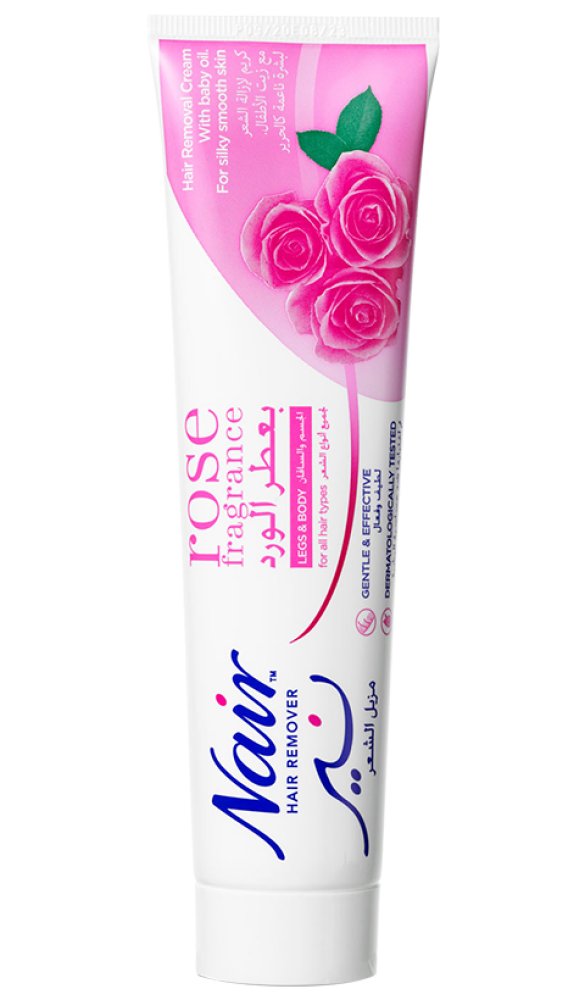 Nair Hair Removal Cream Rose Fragrance All Skin Types Nair 110ml
