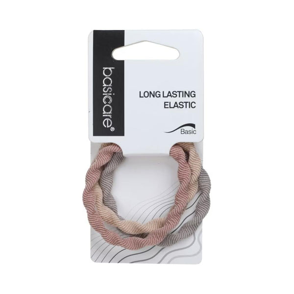 Elastic Hair Ties Super Stretchy Secure Hold Colorful Besikur 3 Pieces