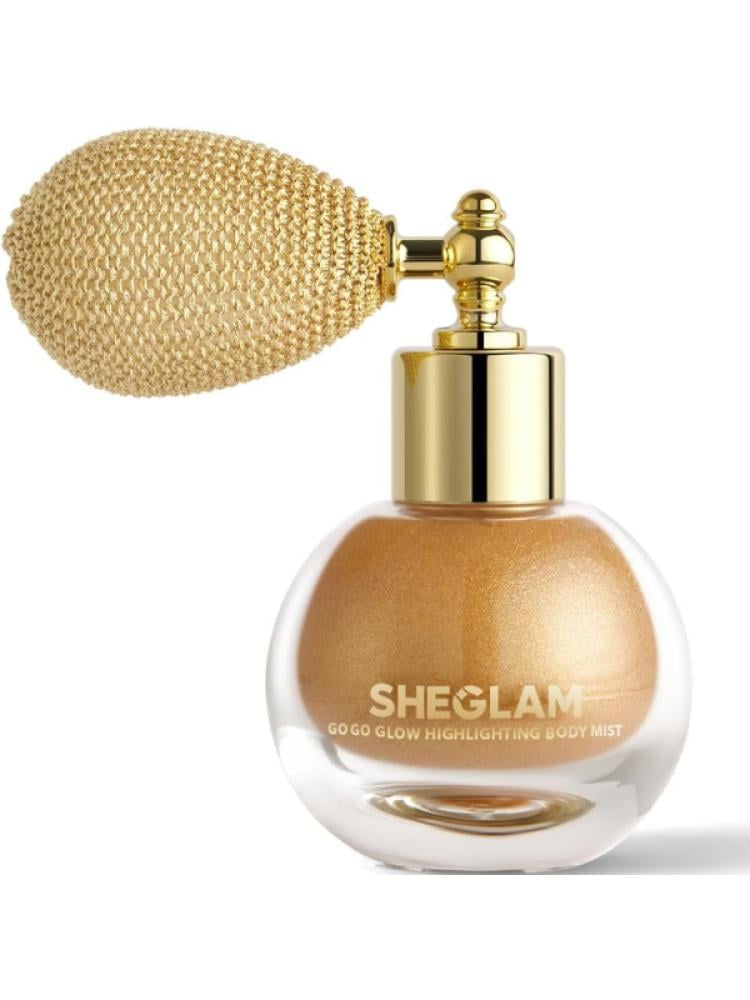Body Mist Highlighter Shimmer Spray Pearl Powder Sheglam 10g
