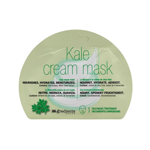 Cream Face Mask Kale Purifying and Hydrating IN GREDIENTS