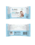 Beauty System Baby Wipes Unscented - 50 Count
