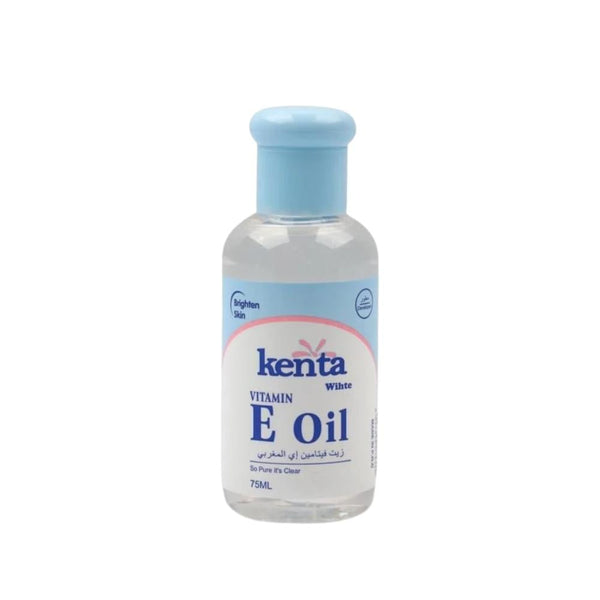 Kenta White Moroccan Vitamin E Oil, Skin Hydration, 75ml