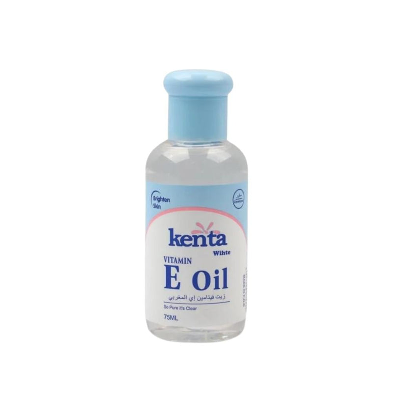 Kenta White Moroccan Vitamin E Oil, Skin Hydration, 75ml
