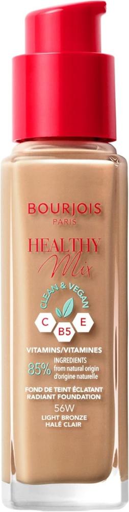 Foundation Healthy Mix Clean Light Bronze 56 Bourjois 30ml
