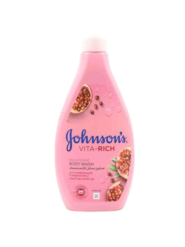 Johnson's Vita-Rich Pomegranate Flower Liquid Bath Soap - 750ml
