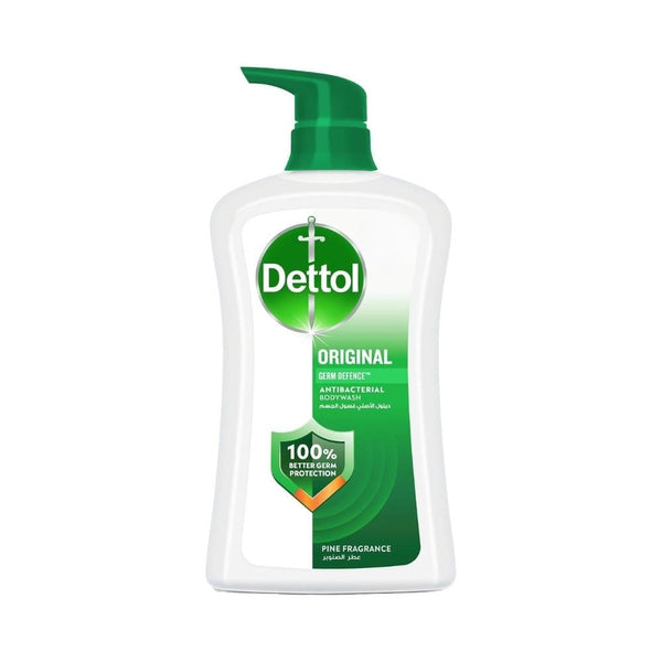 Antibacterial Body Wash Original Pine Scent Protection Dettol 700ml