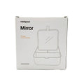 Desk Mirror with Storage Foldable Square MiniGood