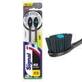 Best Toothbrush 2022 Soft Antibacterial Bristles 4D Pack of 2 Signal