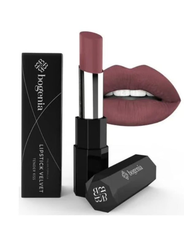 Matte Lipstick Velvet Teddy Dupe Long-Lasting Creamy Bogenia 4g