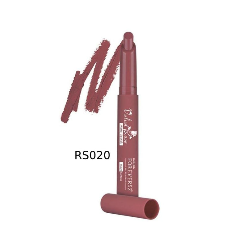Make Over 22 Velvet Rose Matte Lipstick RS020 Lantana, Waterproof