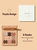 Best Matte Eyeshadow Palette Neutral Taupe Shimmer SHEGLAM Love N' Taupe 8 Shades