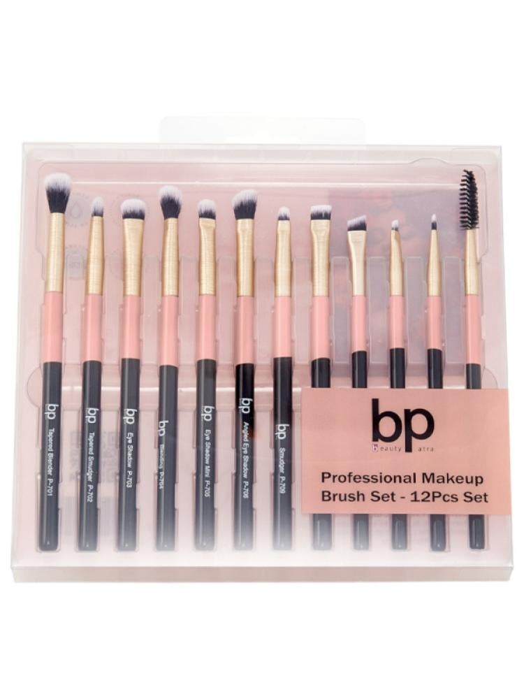 Professional Eye Makeup Brushes Set 12 Piece Kit Beauty Patra