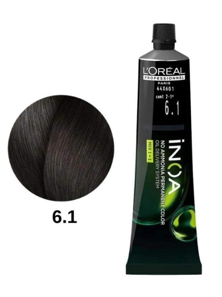 L'Oreal Professionnel Inoa Hair Dye 6.1 Ammonia-Free 60g
