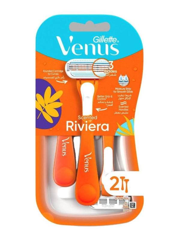 Gillette Venus Comfort Riviera Razor - 2 Count