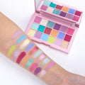Best Matte Eyeshadow Palette 18-Color High-Shine Shimmer Finish Polvier E08