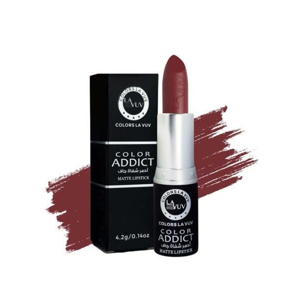 Lavuv Matte Creamy Lipstick, Long-Lasting, Moisturizing, Color 102