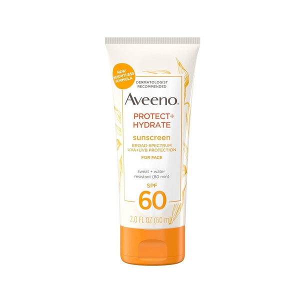 Aveeno Protect + Hydrate Body Lotion SPF 60, Prebiotic Oats, 88ml