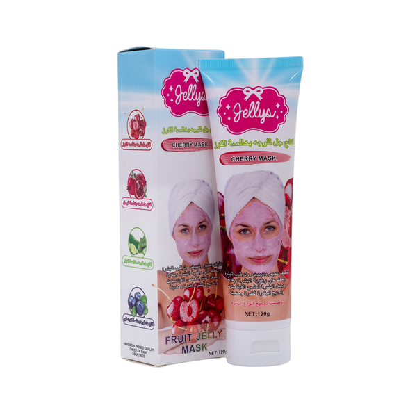 Jellys Cherry Extract Cleansing Gel Face Mask, Antioxidant, 120g