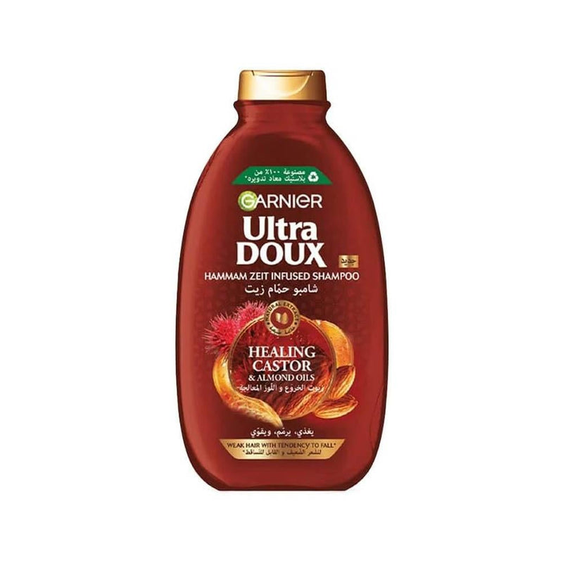 Strengthening Shampoo with Castor Oil and Almond Extract by Garnier 400ml