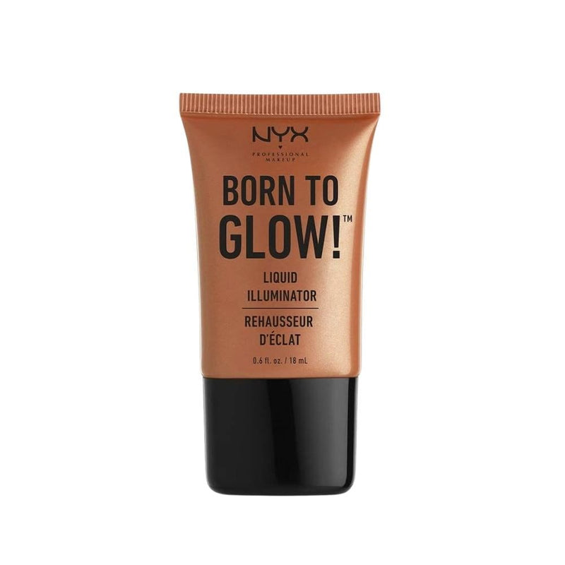 Nyx Born to Glow Creamy Shimmer Highlighter in 04 Sun Goddess, Liquid