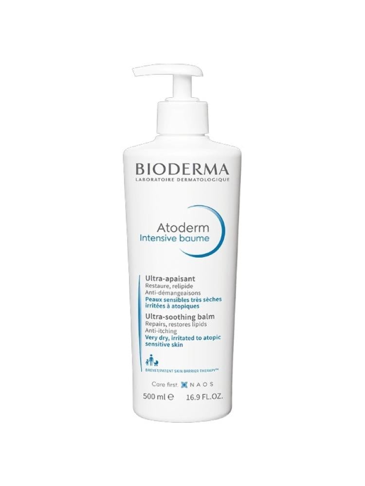 Intensive Baume Moisturising Nourishing Balm Dry Irritated Skin Bioderma 500ml