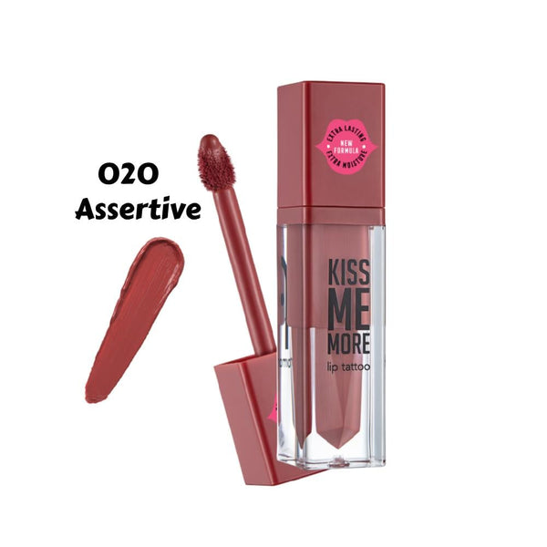 Flormar Kiss Me More Matte Liquid Lipstick 020 Accelerive Long-Lasting