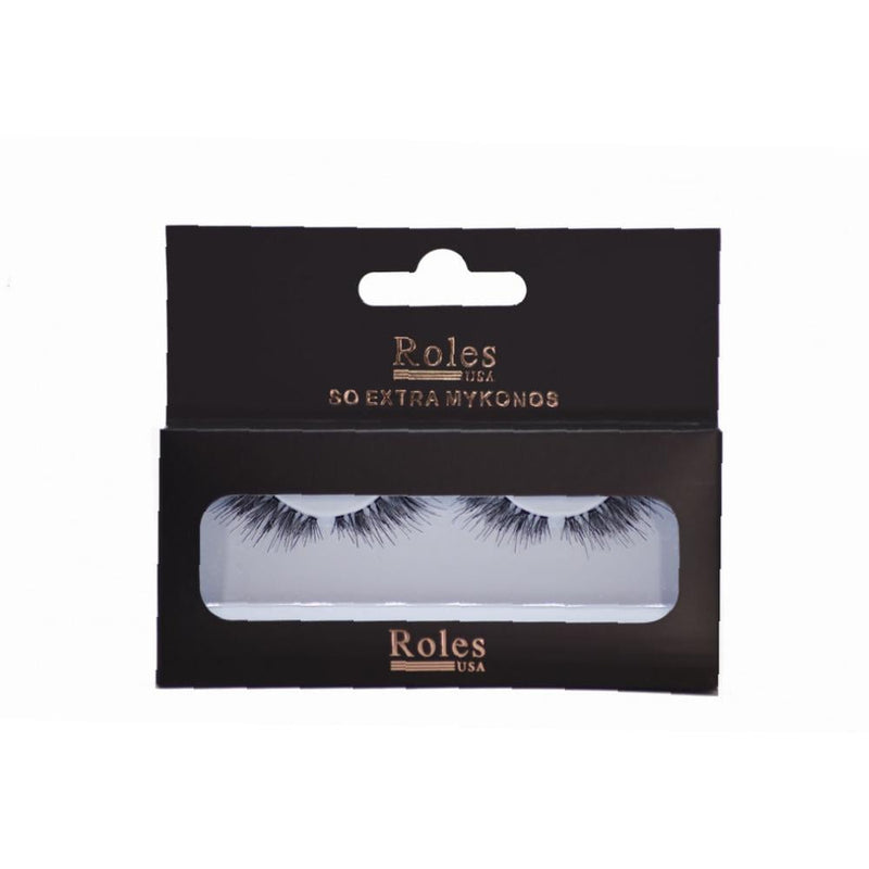 Roles 3D Mink Eyelashes No. 4970, Natural Hair, Reusable