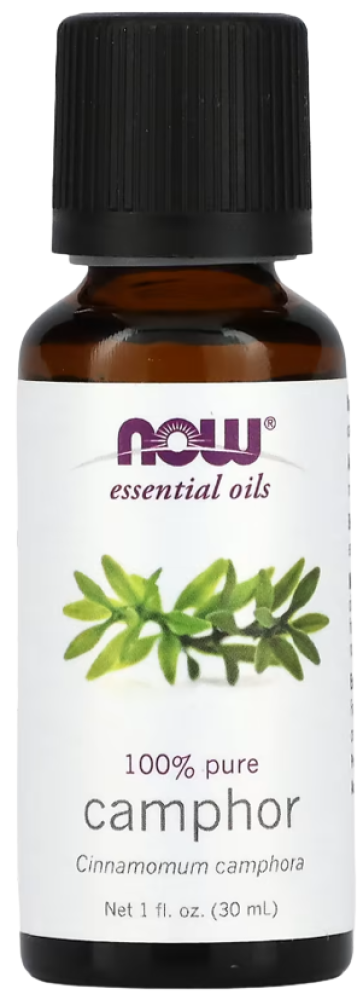 Now Pure Camphor Oil Refreshing Aromatic Essential Oil 30ml