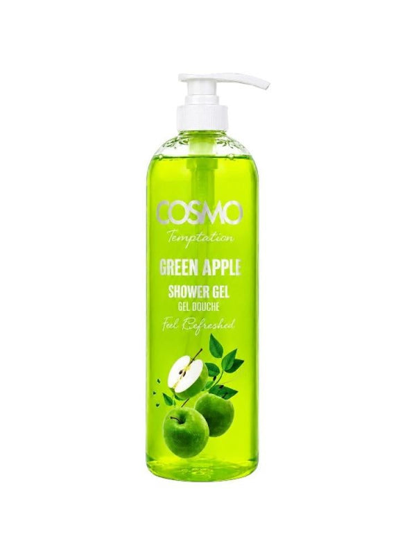 Buy Shower Gel Green Apple Scent Moisturising Cosmo 1000ml