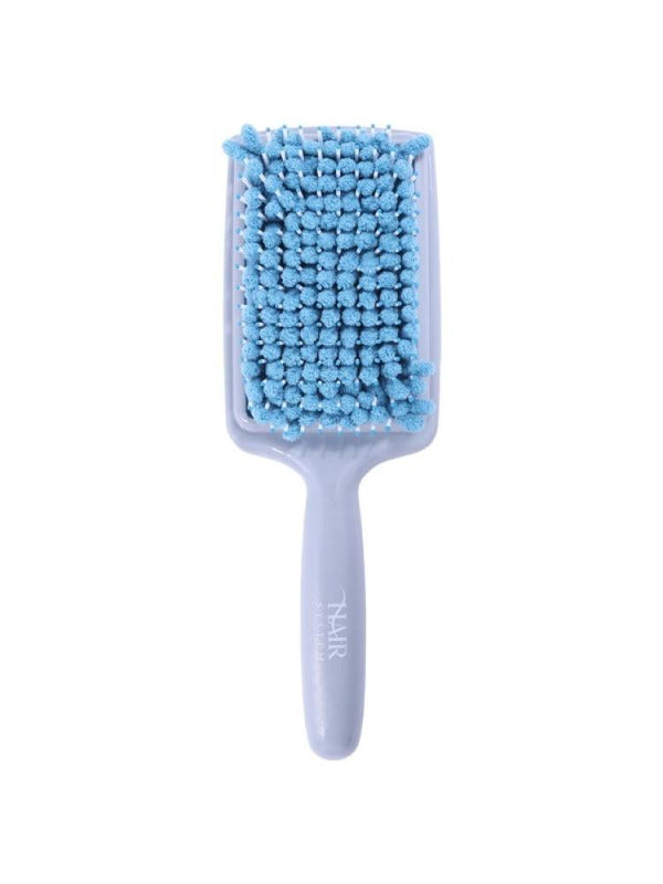Hair System Microfiber Bristle Hair Drying Brush with Scalp Massage