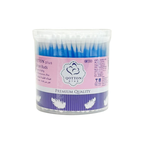 Ear Buds Cotton Cleaning Swabs Soft High-Quality 200 Pieces