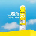 Garnier Super UV Invisible Sunscreen SPF 50+ with Vitamin C - 75ml