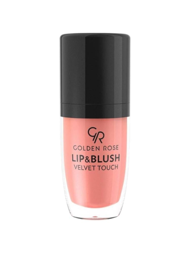 Best Lip and Cheek Tint Velvet Matte Liquid Golden Rose 02 10ml