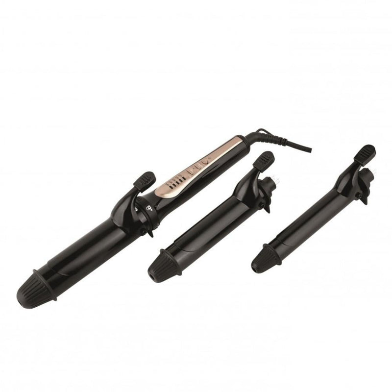Rebune 3-in-1 Curling Iron RE2055 Ceramic Barrels 25mm 32mm 38mm